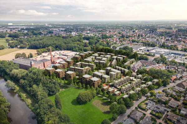 Emsauen Quartier in Rheine - Architekturkonzept und Visualisierung von Formgrafik